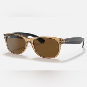 Ray-Ban New Wayfarer Bicolor Polarized Sunglasses